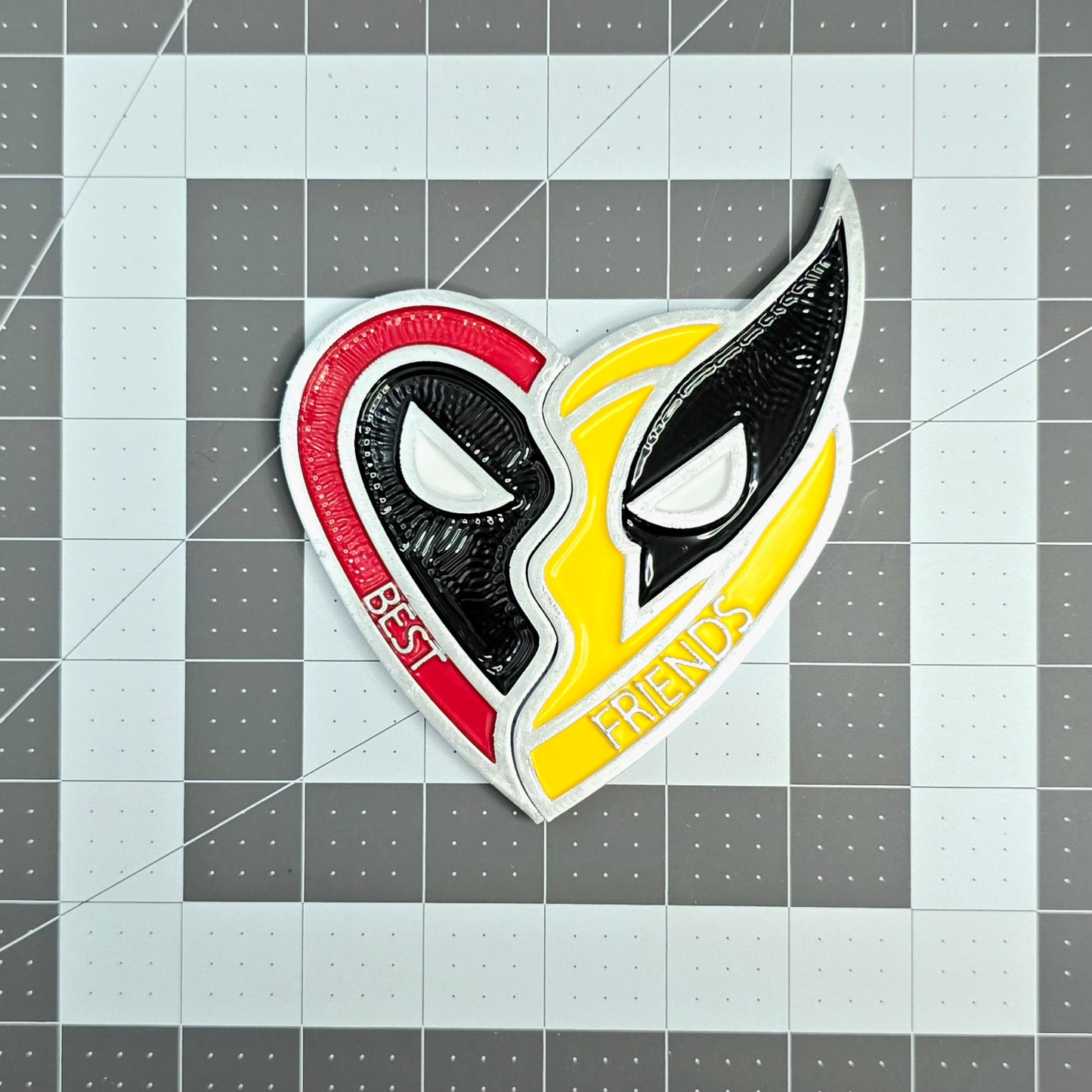 Deadpool & Wolverine Heart