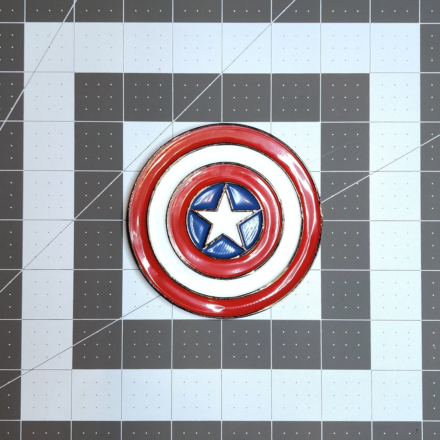 Captain America Shield Icon