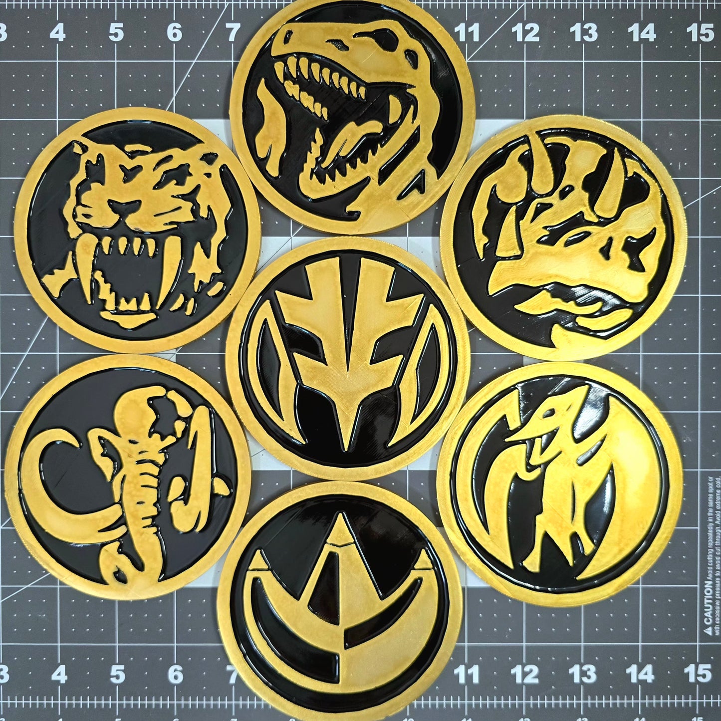 MMPR Morphing Medallion